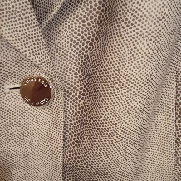 NWT Calvin Klein  22W  Grey Blazer Jacket - Picture 4 of 7